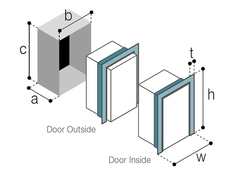 Frigorifero Vitrifrigo C62i - Completo di Flangia -