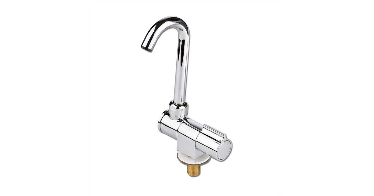 Rubinetto Brizo Odin Acqua Fredda 1.5 GPM Modello 61365LF-C-PN – Nuovo (difetto Minore)
