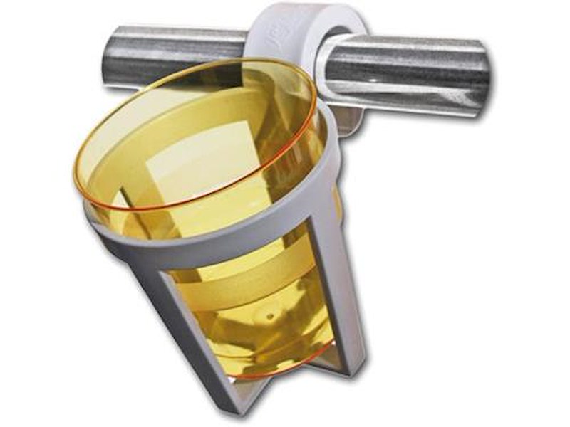 Portabicchiere con attacco per tubo - 3 pezzi -