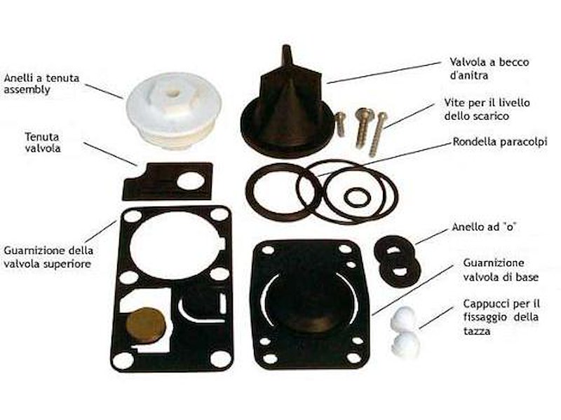 Kit riparazione Wc manuale Jabsco 