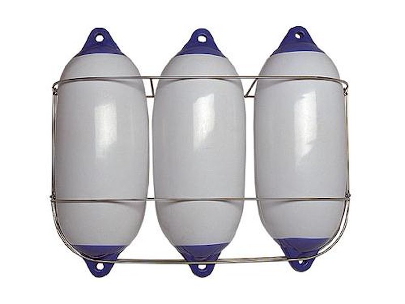 Portaparabordi in acciaio inox