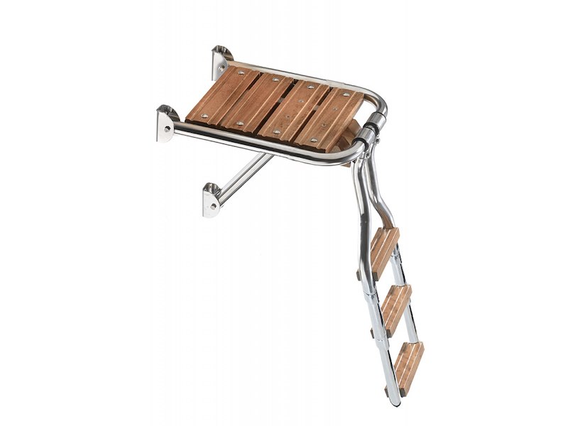 Plancetta di poppa con scaletta 