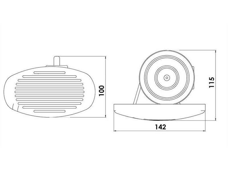 Tromba ad incasso " Sonora "