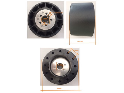 Mozzo Ultraflex per volanti