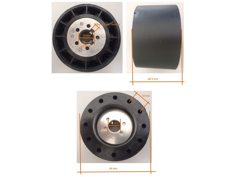 Mozzo Ultraflex per volanti