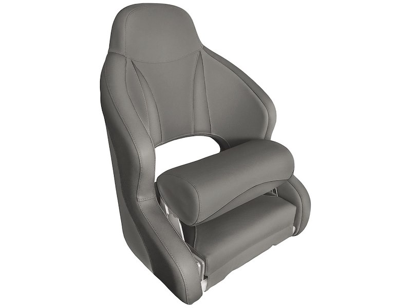 Sedile guida anatomico imbottito con Flip Up H52