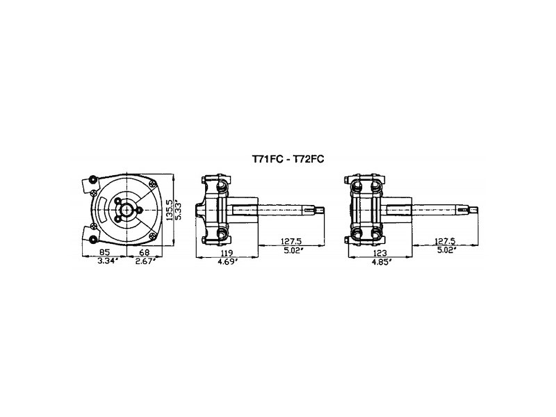 Timoneria Ultraflex T71