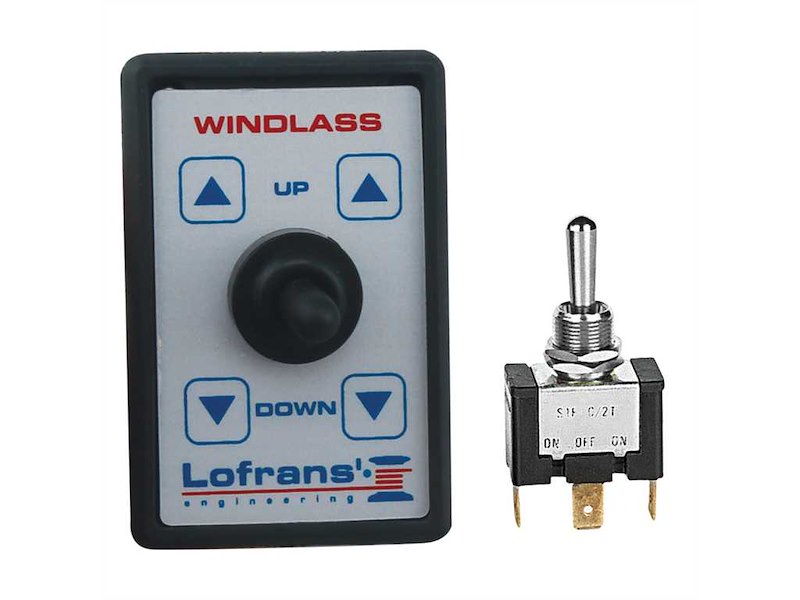 Comando per verricelli da plancia Lofrans