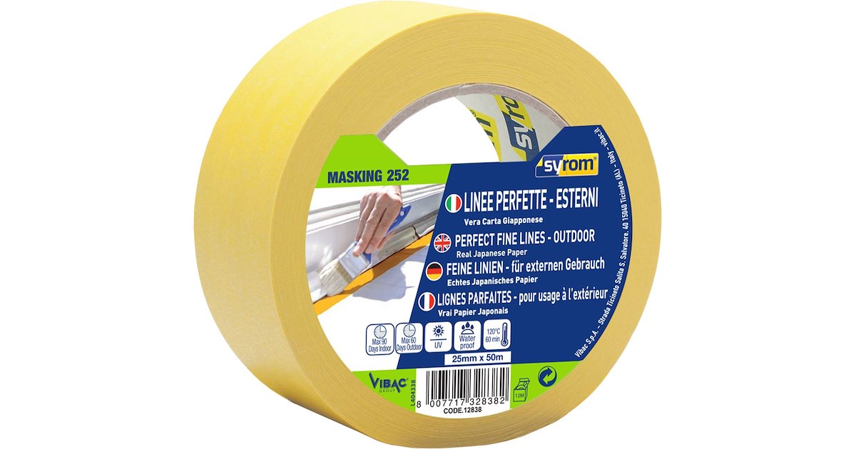 Nastro Mascheratore Professionale SBS&reg; (55 Cm X 25 M) Nastro Adesivo