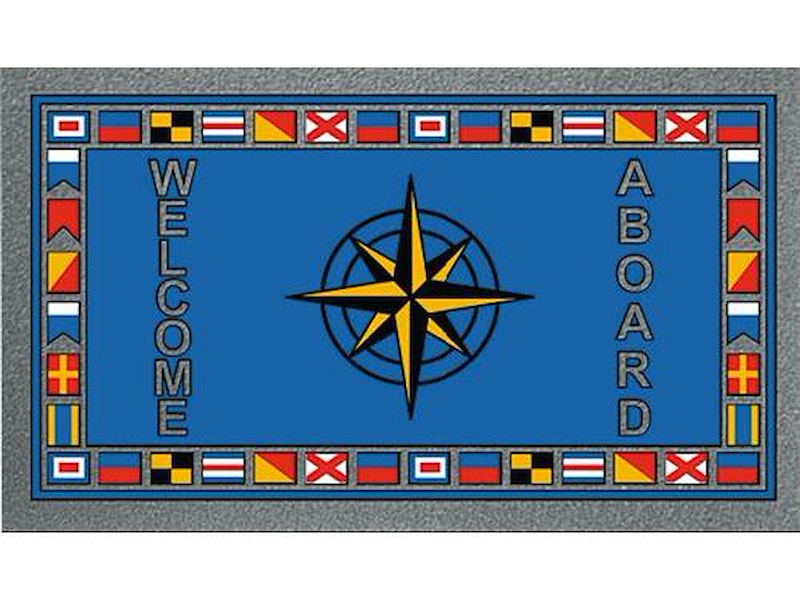 Tappetino antisdrucciolo Format - Rosa dei venti - 