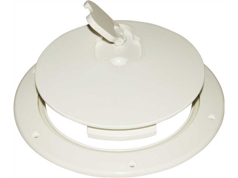 Botola d’ispezione con coperchio fabbricato in Luran S resistente UV