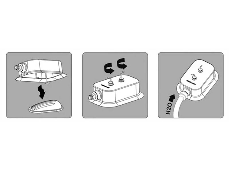 Cuffia universale lavaggio motori entrobordo