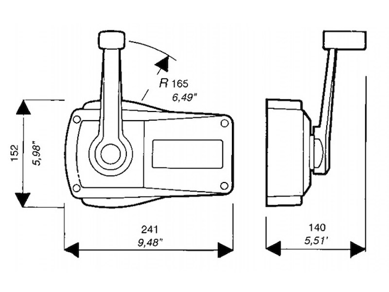 Scatola di comando Ultraflex B89 - B90