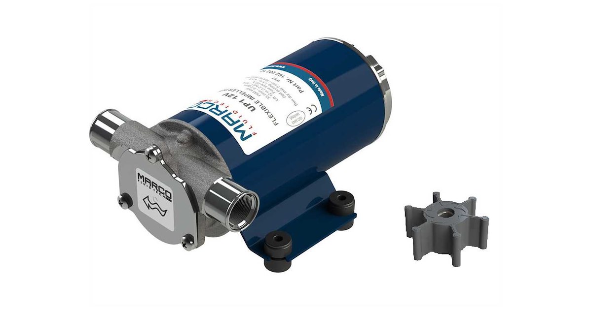 Pompa Acqua A Membrana 12V 80W, Autoadescante, Attacco 1/2" BSP Maschio - Foto 2