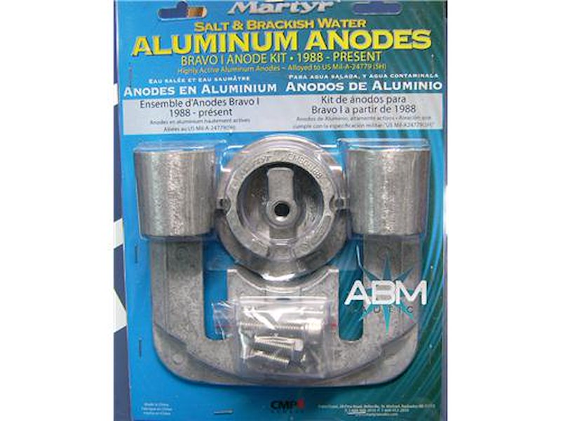 Kit anodi per piede Mercruiser Bravo I
