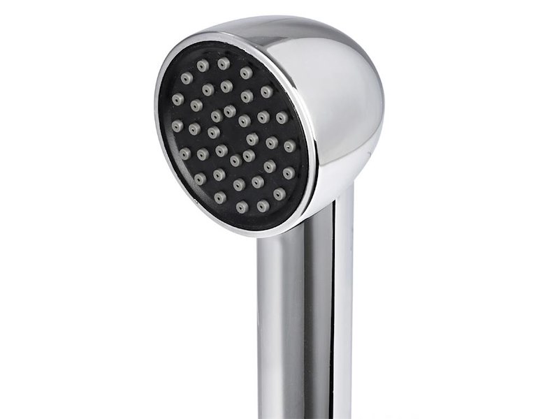 Box doccia Elissa inox con doccia Keji 