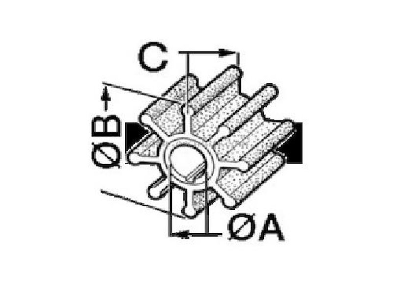 Giranti per motori fuoribordo - per Mercury / Mariner -