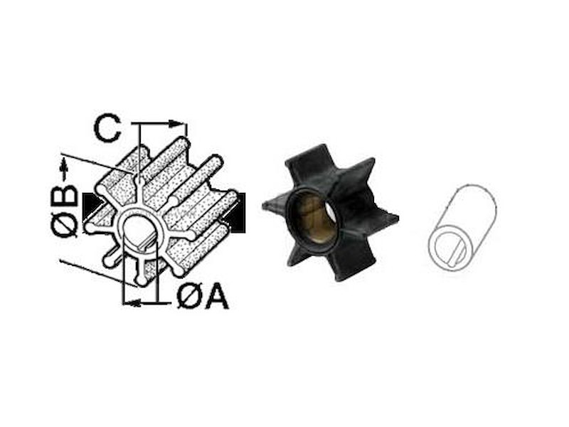 Giranti per motori fuoribordo - per Mercury / Mariner -