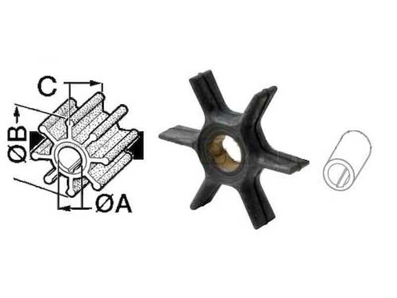 Giranti per motori fuoribordo - per Mercury / Mariner -