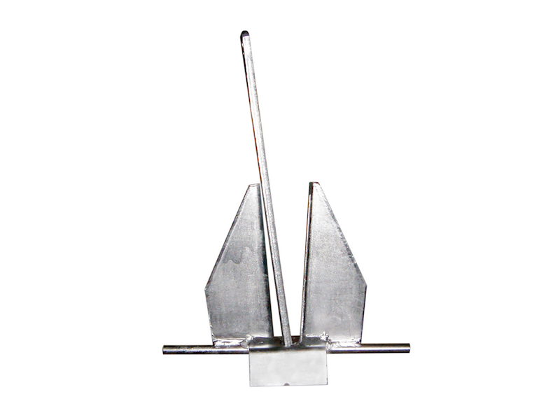 Ancore tipo Danforth in acciaio zincato