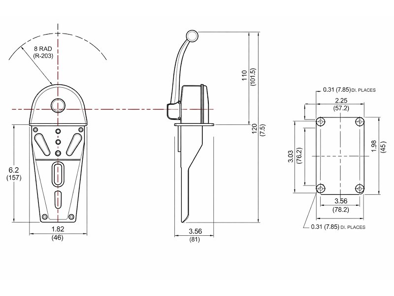 Scatola telecomando RecMar