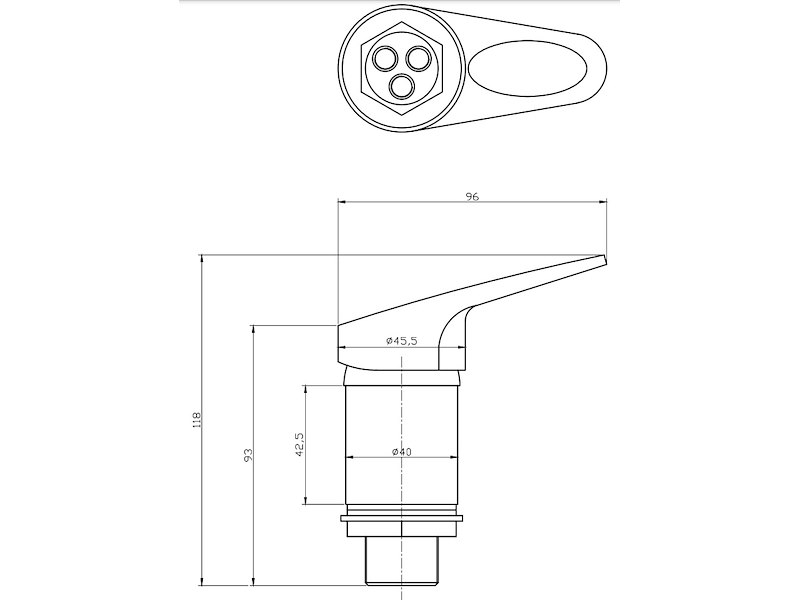 Monocomando miscelatore Olivia