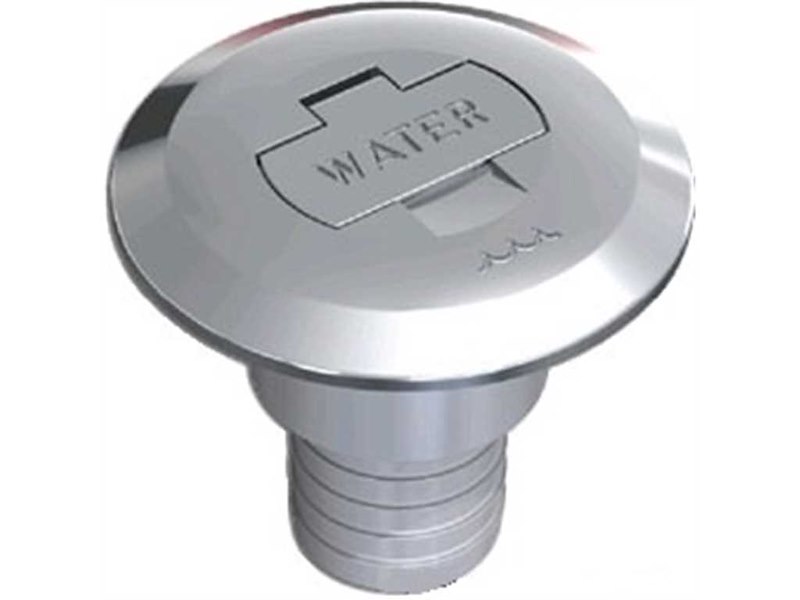 Tappi di imbarco in ottone cromato con chiave