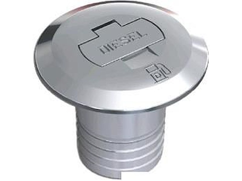 Tappi di imbarco in ottone cromato con chiave