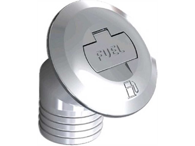 Tappi di imbarco in ottone cromato con chiave