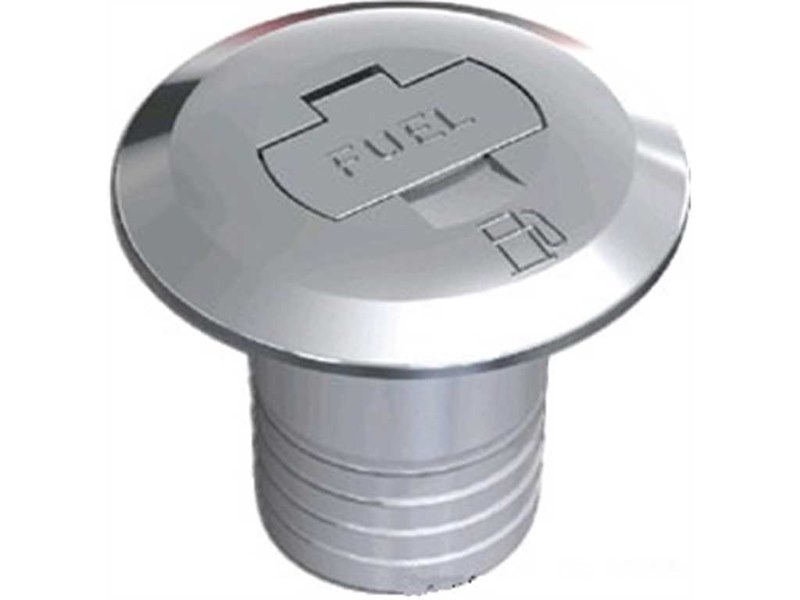 Tappi di imbarco in ottone cromato con chiave