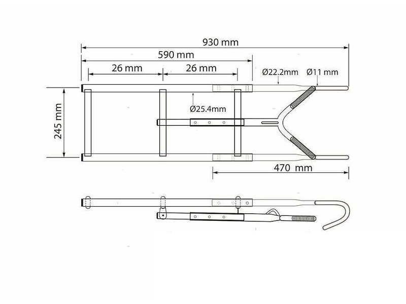 Scaletta di risalita per pulpiti