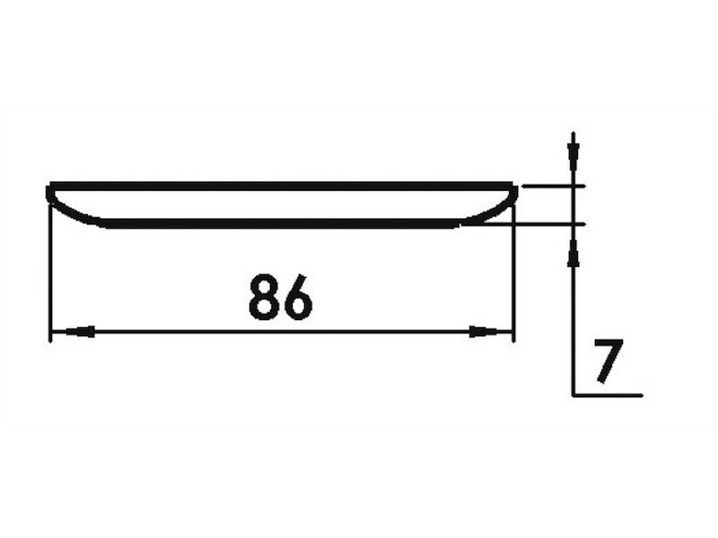 Plafoniera LED day/night - bianca/blu 12/24v