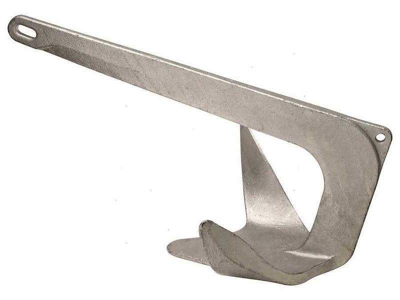 Ancore tipo Bruce in acciaio zincato