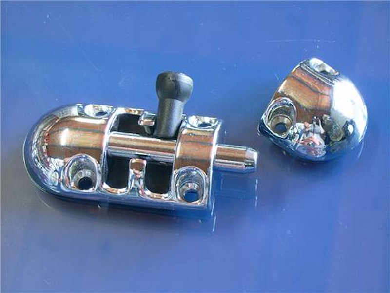 Catenaccio in ottone cromato anti vibrazioni