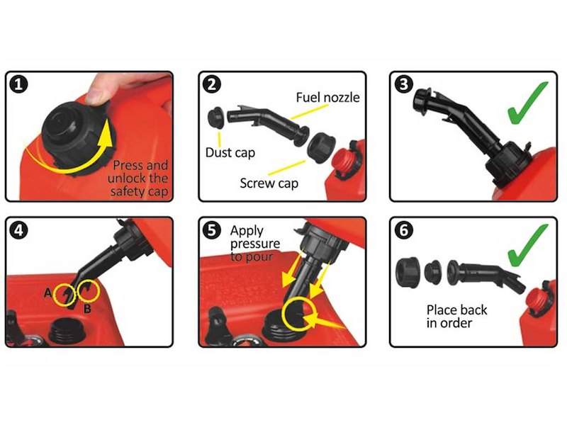Tanica Heavy Duty con bocchettone smart