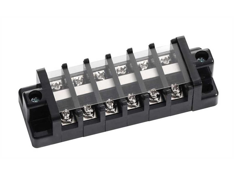 Morsettiere con coperchio di protezione