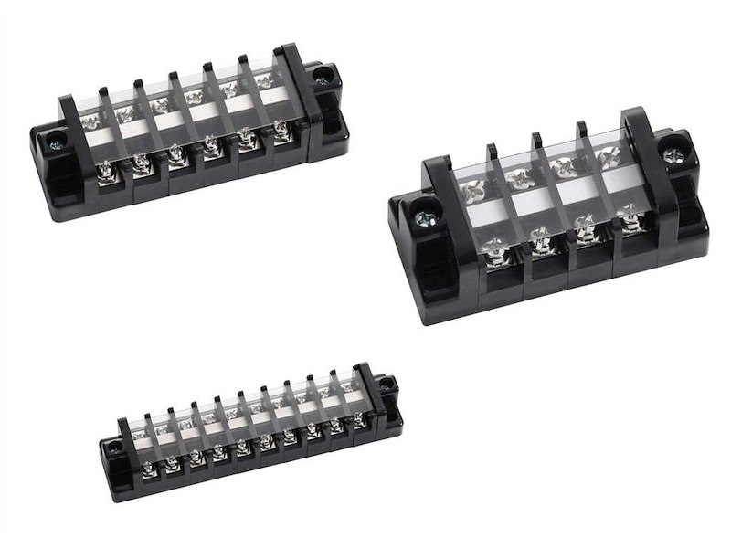 Morsettiere con coperchio di protezione