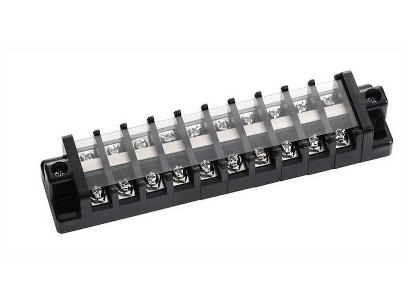 Morsettiere con coperchio di protezione