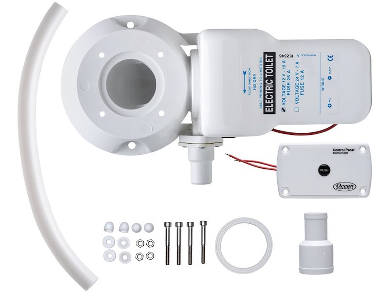 Kit trasformazione Wc da manuale in elettrico - Osculati -