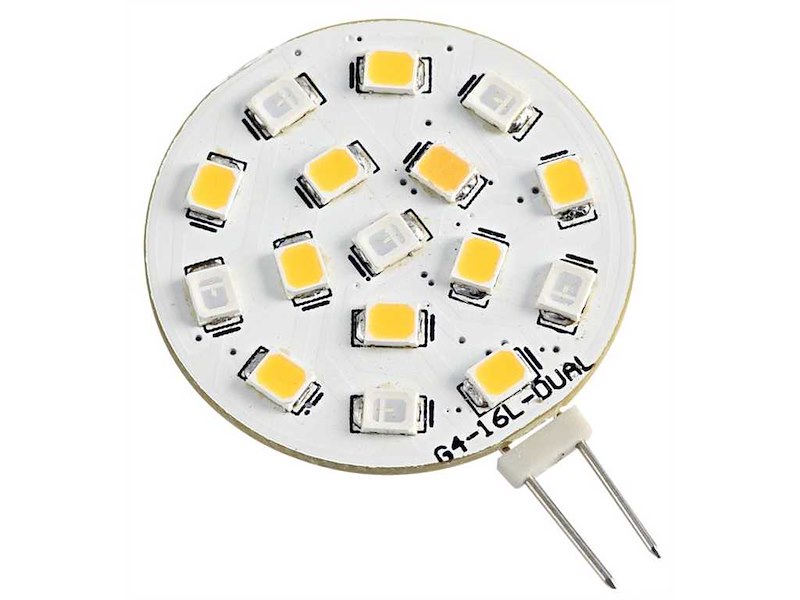 Lampadina LED SMD bicolore zoccolo G4