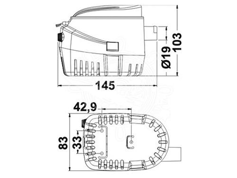 Pompa di sentina automatica Master
