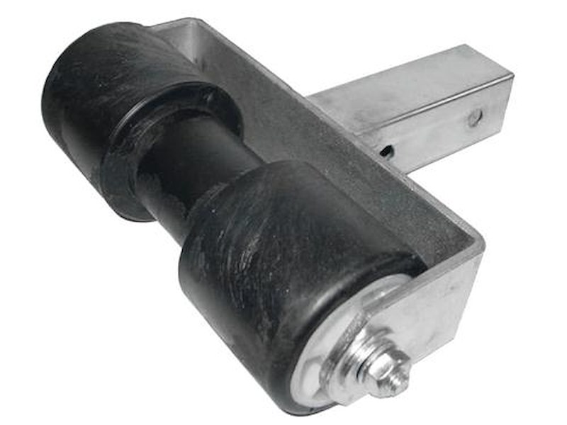 Rullo centrale fisso con staffa singola per carrello 