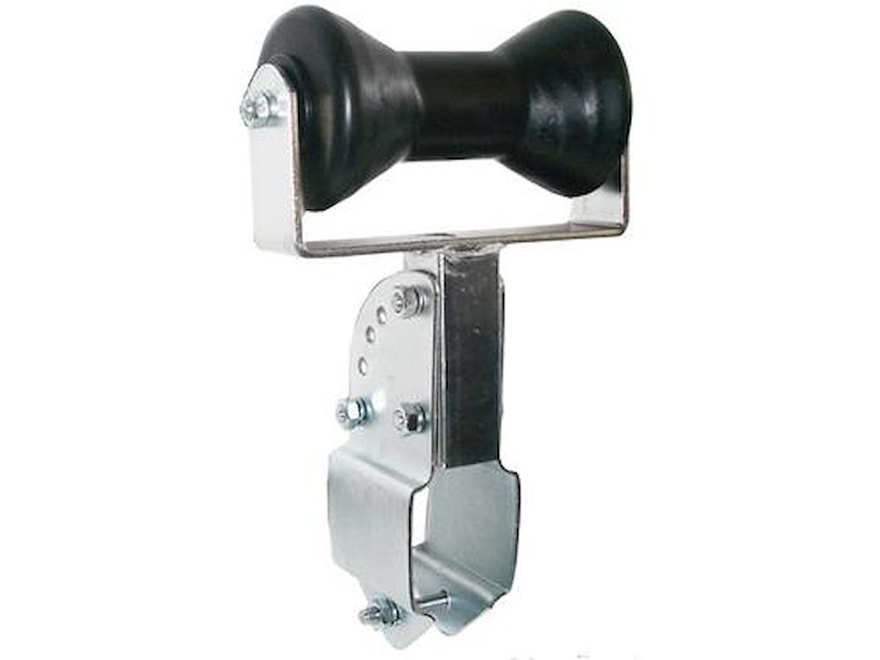 Rullo centrale reggichiglia con supporto regolabile per carrello 