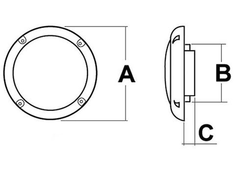 Casse acustiche a due vie Extra Piatte