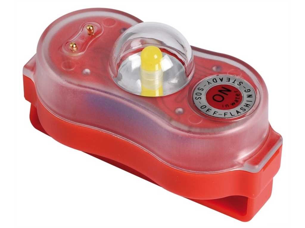 Luce Stroboscopica Per Giubbotti Salvataggio - Attivazione Automatica A Contatto Con Acqua
