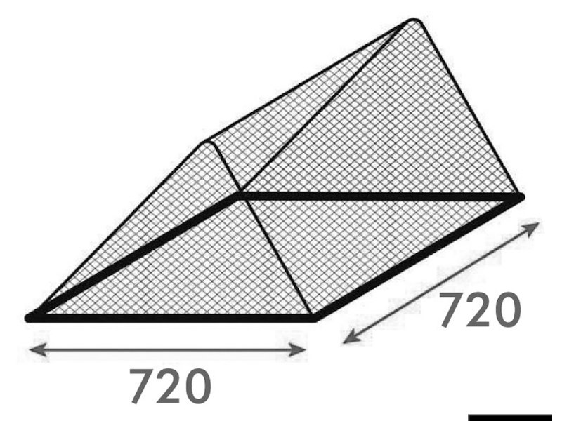 Telo anti-zanzare per passi uomo da esterno