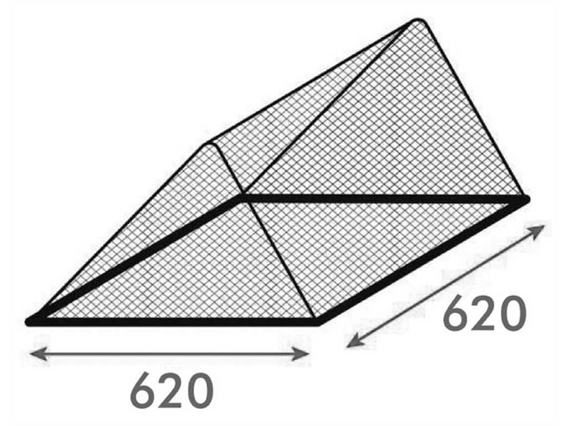 Telo anti-zanzare per passi uomo da esterno