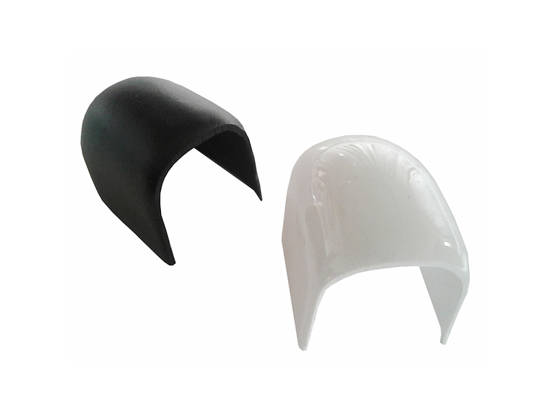 Profilo a T ed accessori per bottazzo in PVC  H 45 mm. 