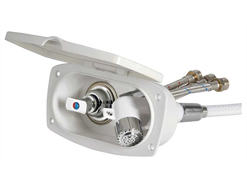 Box doccia New Edge con miscelatore e doccia