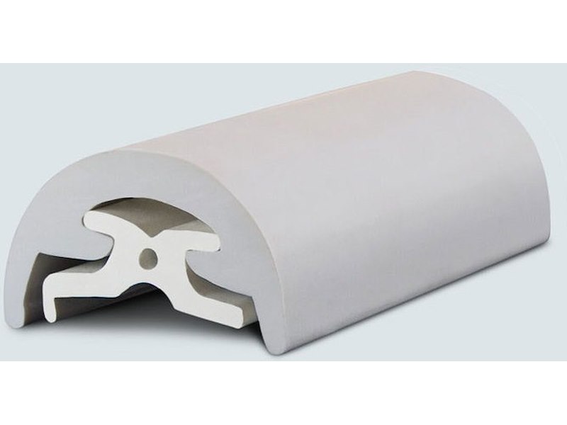 Profilo bottazzo Radial in PVC - H 30 mm. -